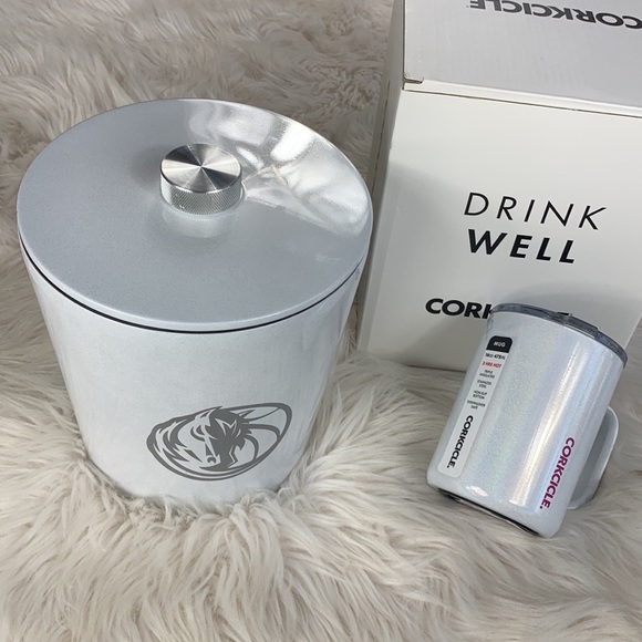 Corkcicle Kitchen Nwt Corkcicle Ice Bucket And Mug Unicorn Magic Poshmark